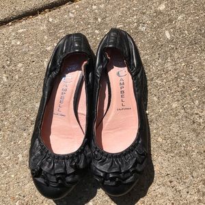 - Jeffrey Campbell black no pearl flats
